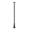 Z-Lite Davina 3 Light Outdoor Post Mounted Fixture, 10in. W x 114.25in. H, Black 5016PHMR-5011P-BK - alternate 1